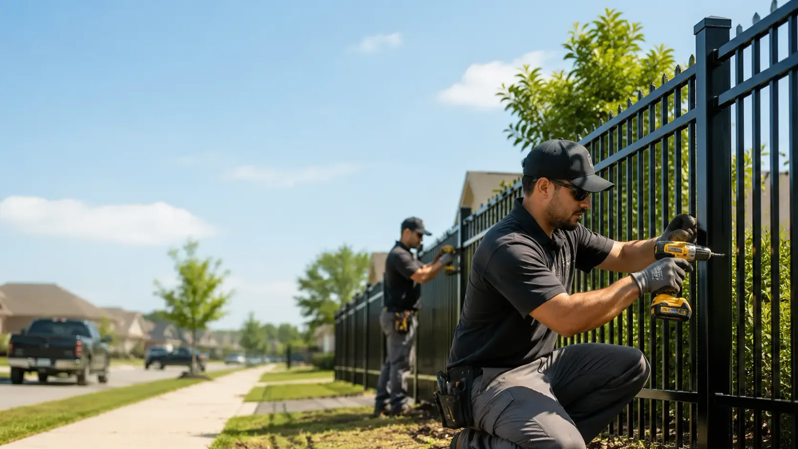 Metal Fence Installation in Tilden, IL
